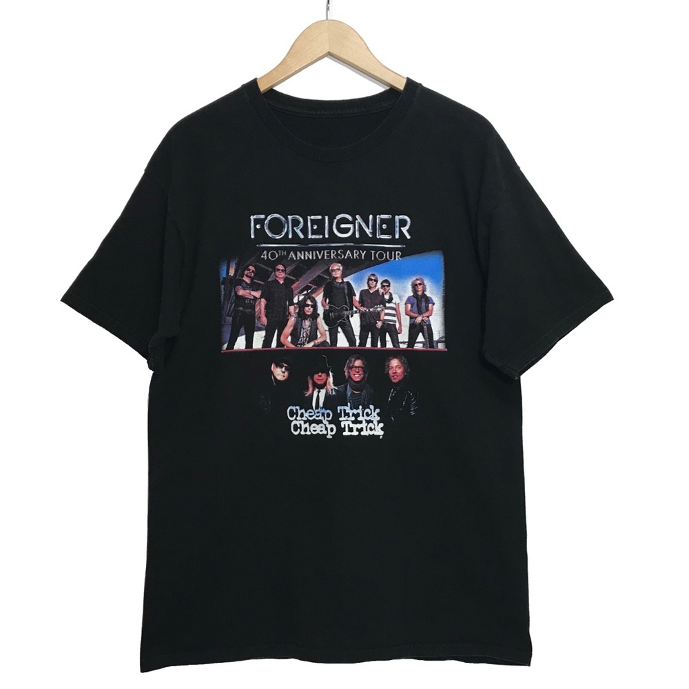 FOREIGNER 40th ANNIVERSARY 2017 Tour T-Shirt